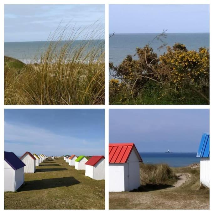 Maison Bord De Mer Individuel Gouville-sur-Mer المظهر الخارجي الصورة
