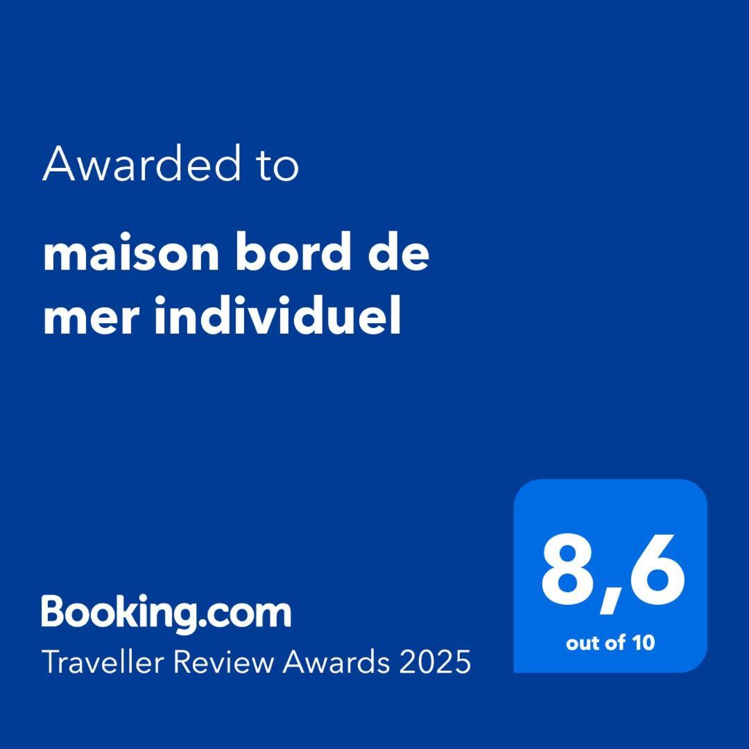 Maison Bord De Mer Individuel Gouville-sur-Mer المظهر الخارجي الصورة